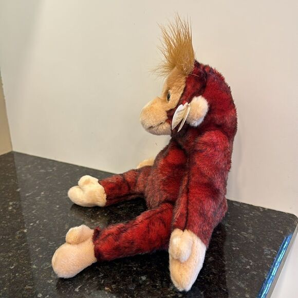 Ty Beanie Buddy (Large) - Schweetheart - Orangutan Monkey (14") - Picture 3 of 10